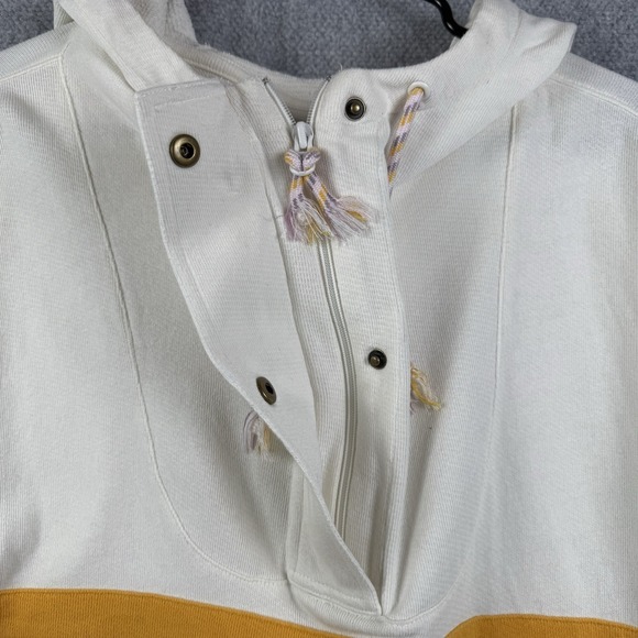 Faherty Sweater Womens XL Daybreak Oversize Hoodie Terry Beach Walk Casual - Picture 4 of 9